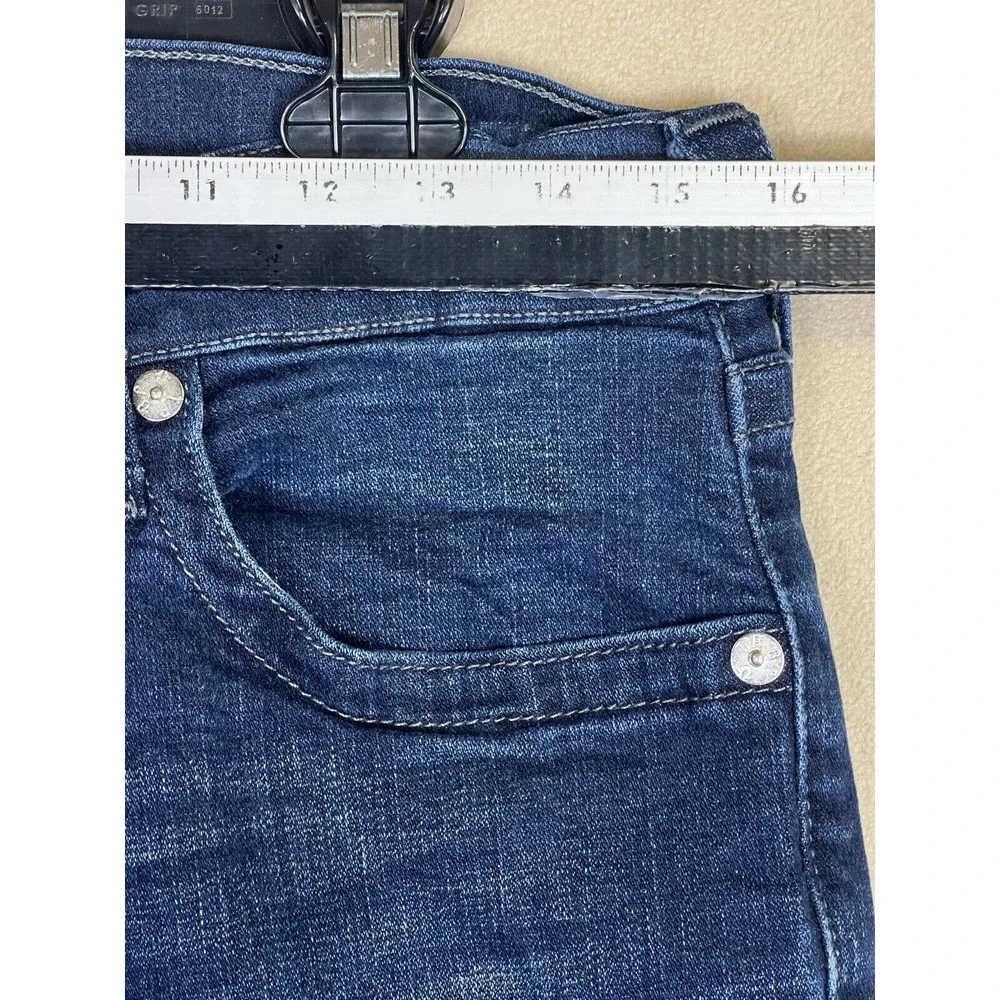 True Religion Rocco Relax Skinny‎ Jeans Mens 31 Mid Rise Blue Denim